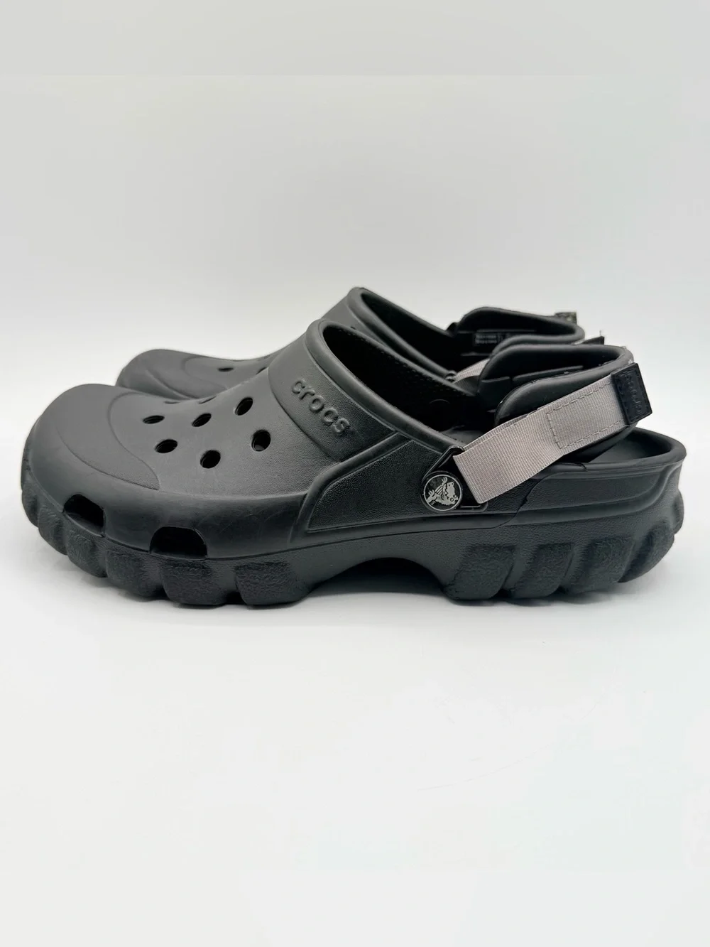 Crocs Classic All-Terrain Clog Black Unisex Men’s 9 Women’s 11 Comfort Shoes